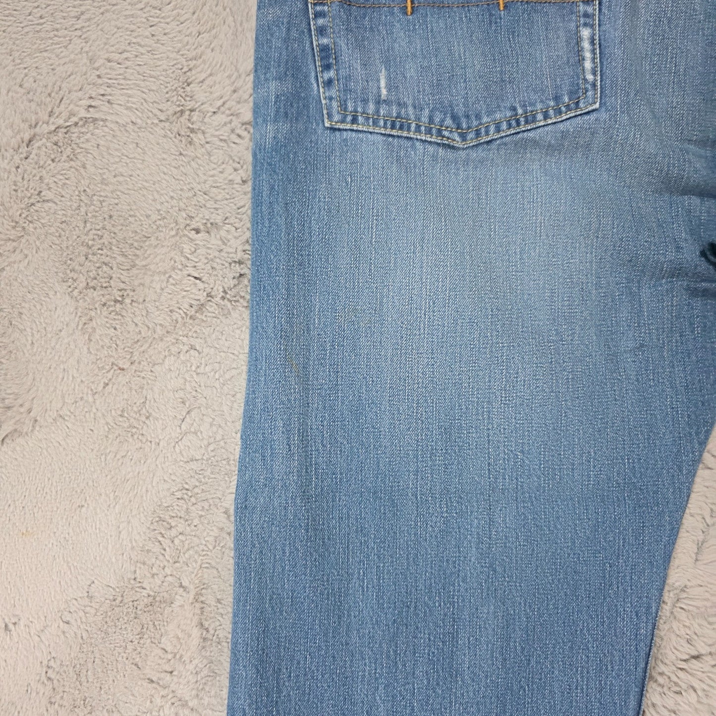Polo Ralph Lauren Vintage 67 Blue Straight Jeans W36 L27 Adjusted Length Men’s