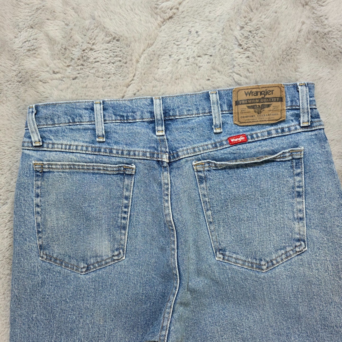 Vintage Wrangler Premium 1096FXVDB Straight Leg Jeans W34 L32 Made in Mexico