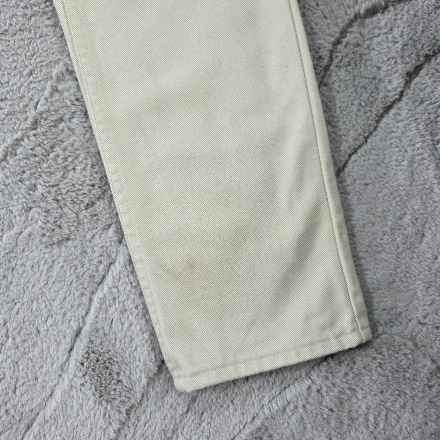 Vintage Levi’s 512 Slim Fit Jeans Beige W26 L30 USA Made (M430)