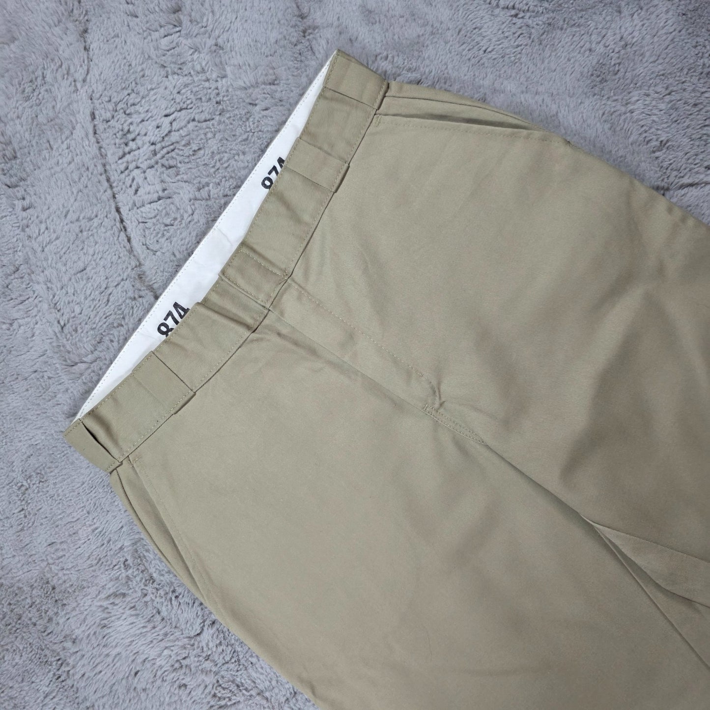 Dickies 874 Women’s Straight Fit Beige Trousers Size 8L (Fits UK 10–12) Workwear