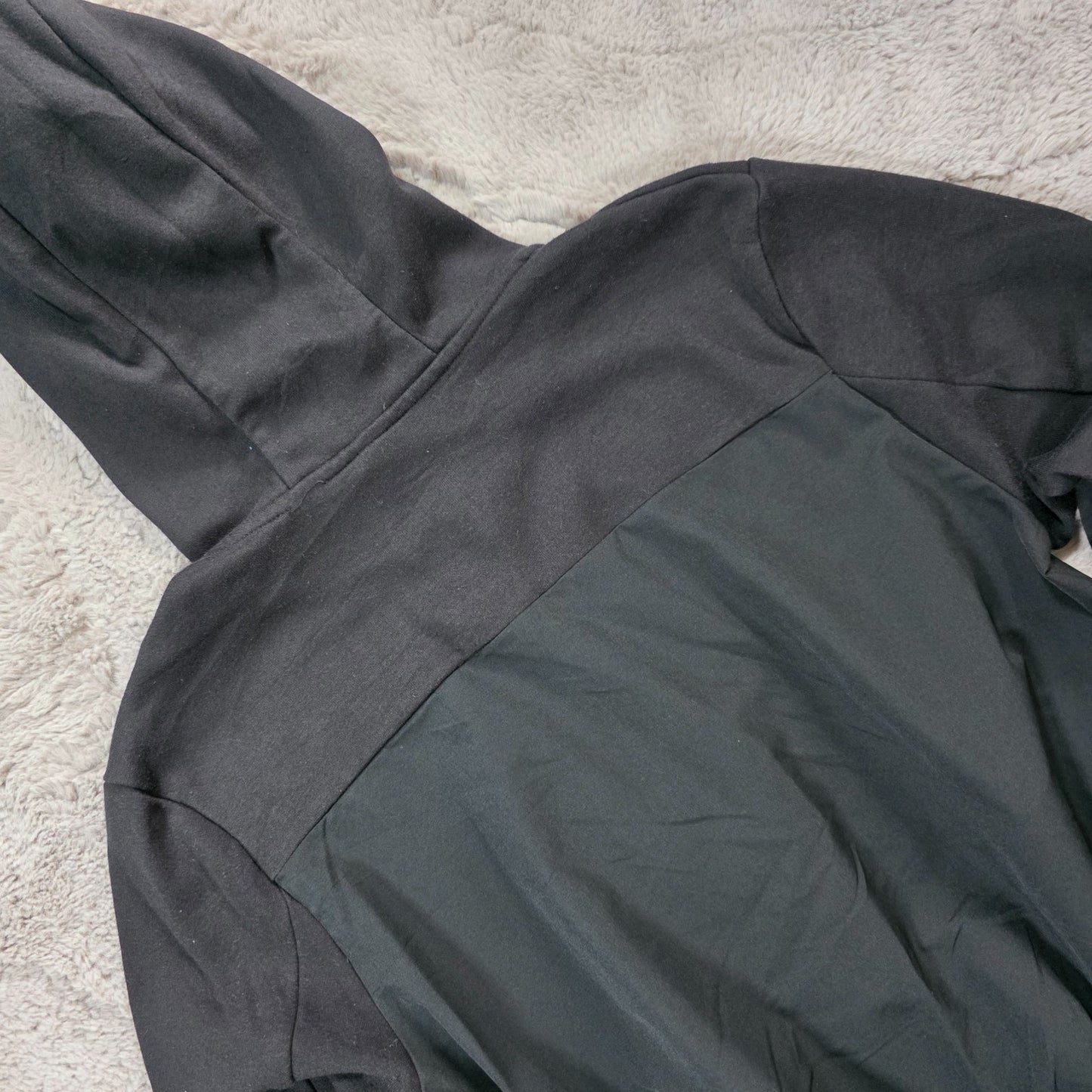 Champion Zip-Up Hoodie Black M β Performance Tech Jacket with Thumb Holes