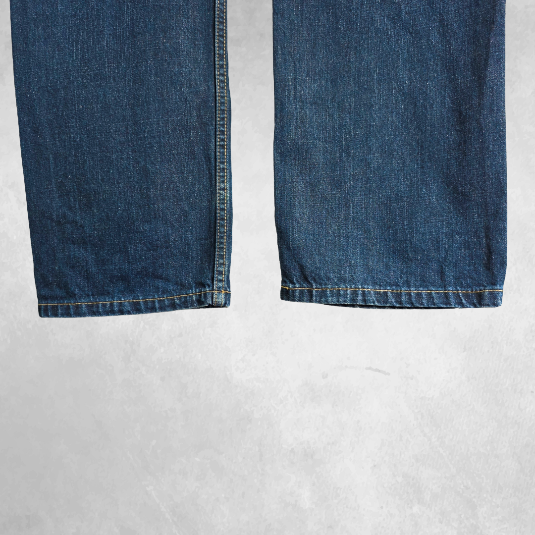 Levi’s 514 Straight Jeans Men’s W33 L31 Blue Clean Classic Denim Regular Fit