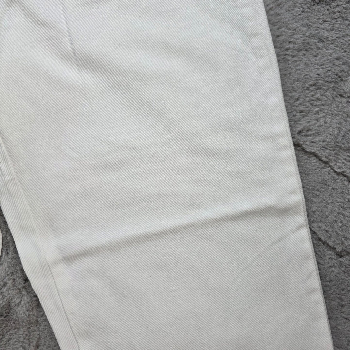 Lauren Ralph Lauren White Cotton Jeans Women’s Size UK 14 W30 L26 Straight Leg