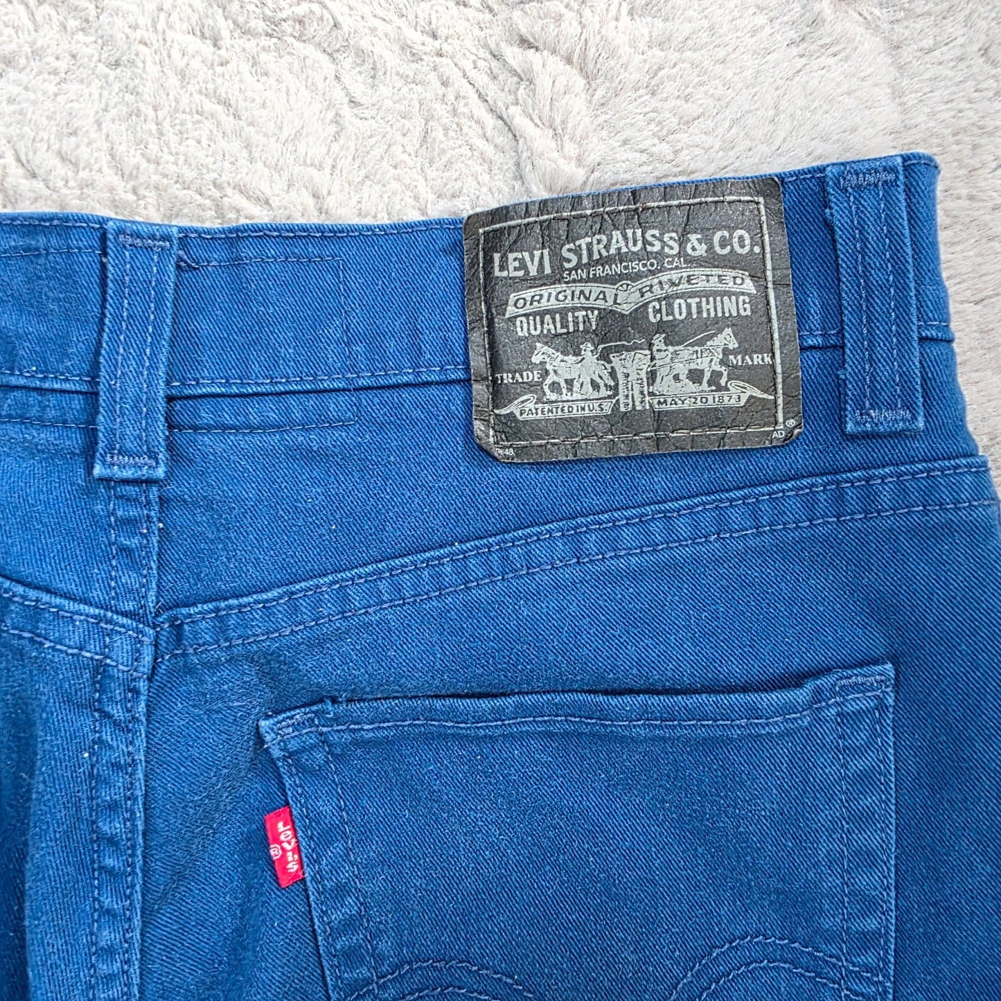 Levi’s 510 Jeans Men’s W32 L32 Bright Blue Super Skinny Vintage Mexico