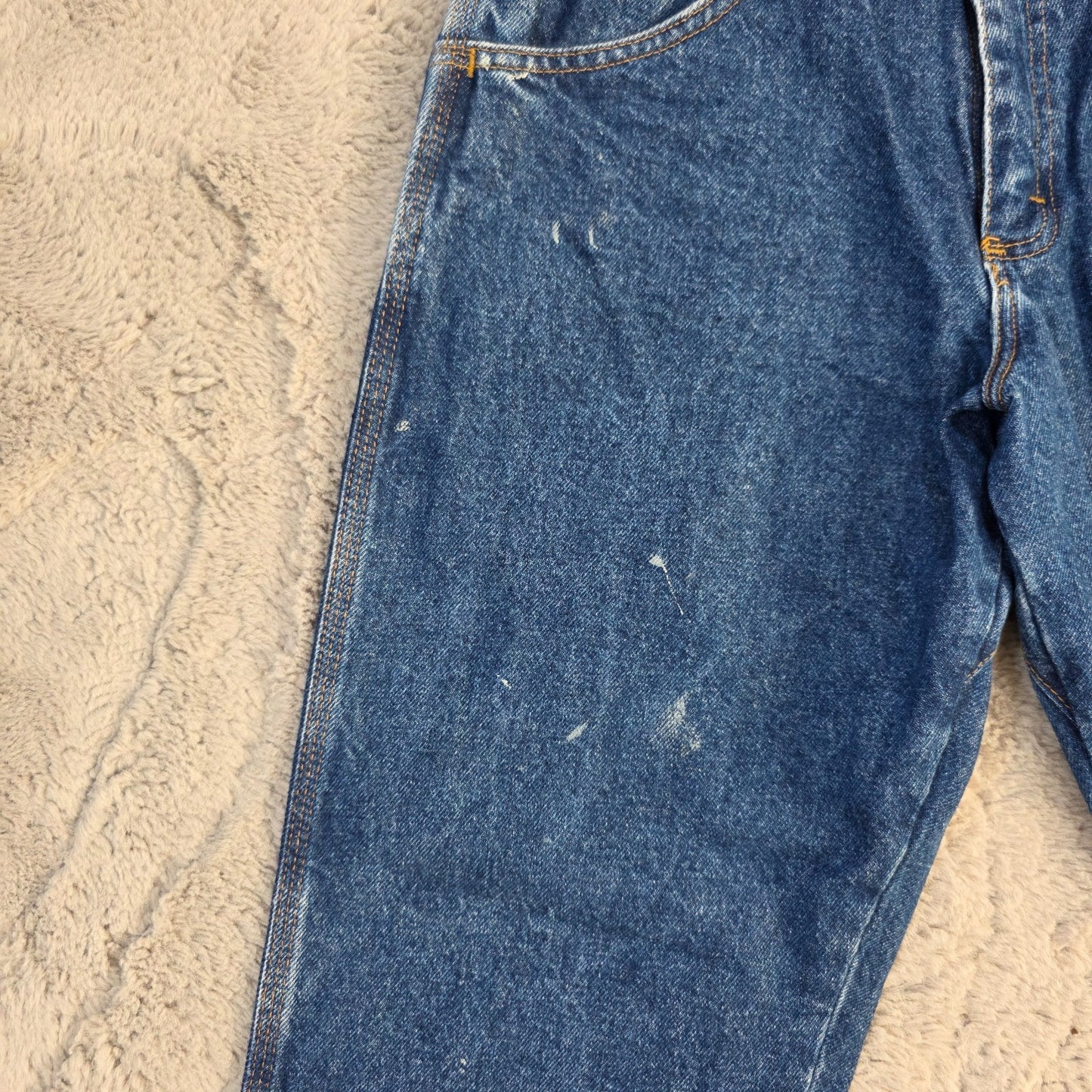 Wrangler Riggs Workwear flame resistant carpenter jeans blue men’s W29 L30 FR 3W