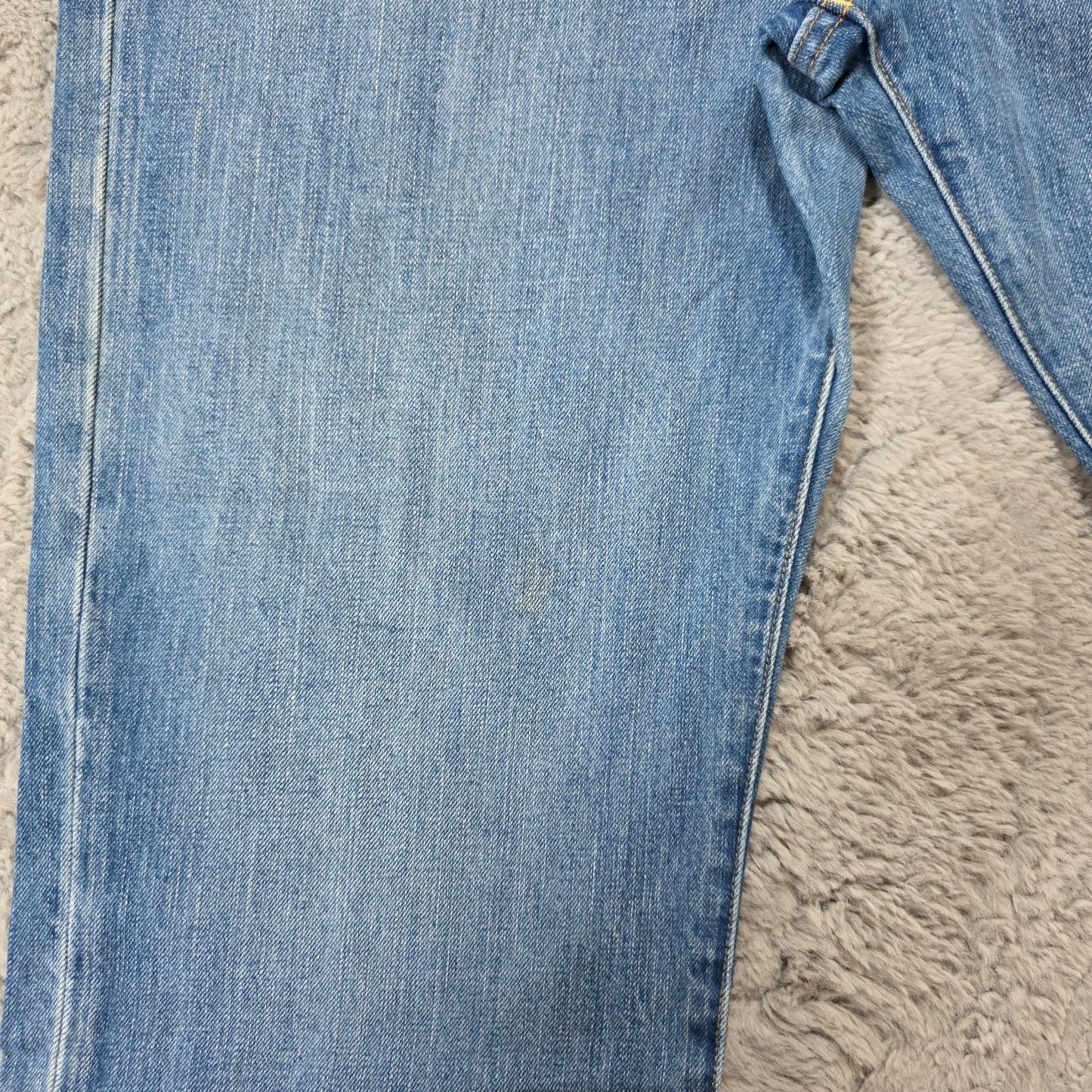 Polo Ralph Lauren Vintage 67 Blue Straight Jeans W36 L27 Adjusted Length Men’s