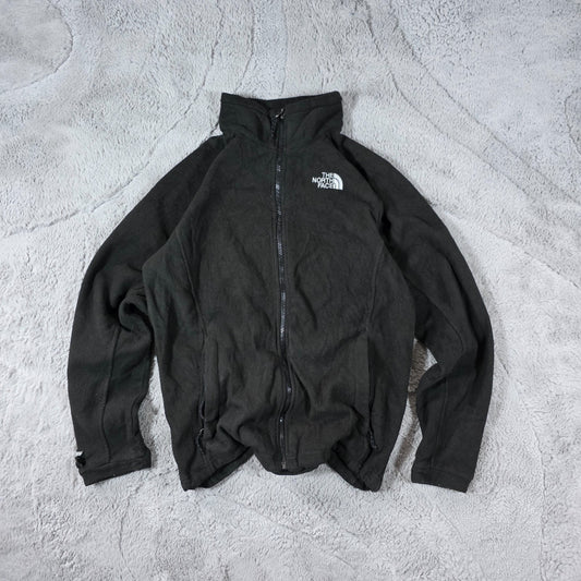 The North Face Women’s Black Full-Zip Fleece Jacket Size L Polyester Outdoor Lay