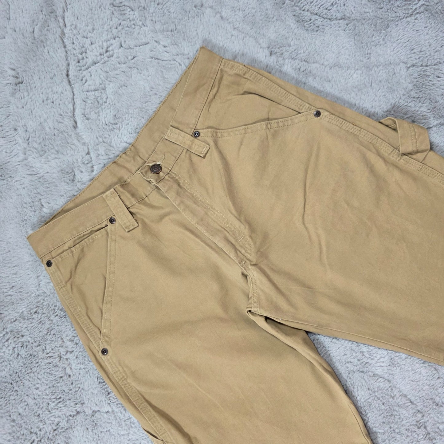 Wrangler Carpenter 94LSWAO Jeans Men’s Straight Brown W30 L30 100% Cotton NWT