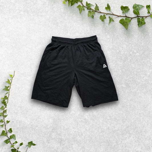 Reebok Men’s Mesh Sports Shorts Black Size M W29 10” Inseam
