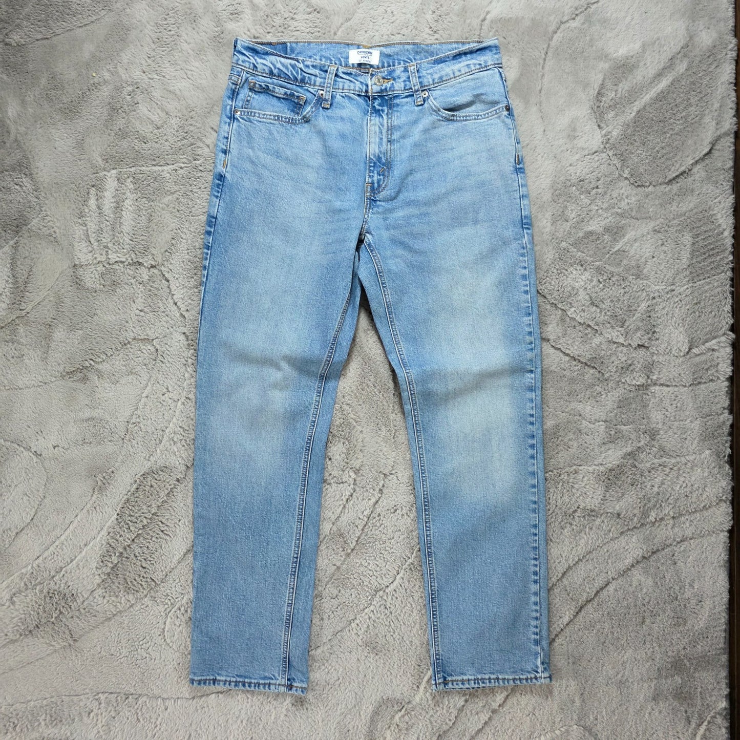 Denizen from Levi's 231 Athletic Fit Jeans W33 L32 Stonewash Stretch Denim
