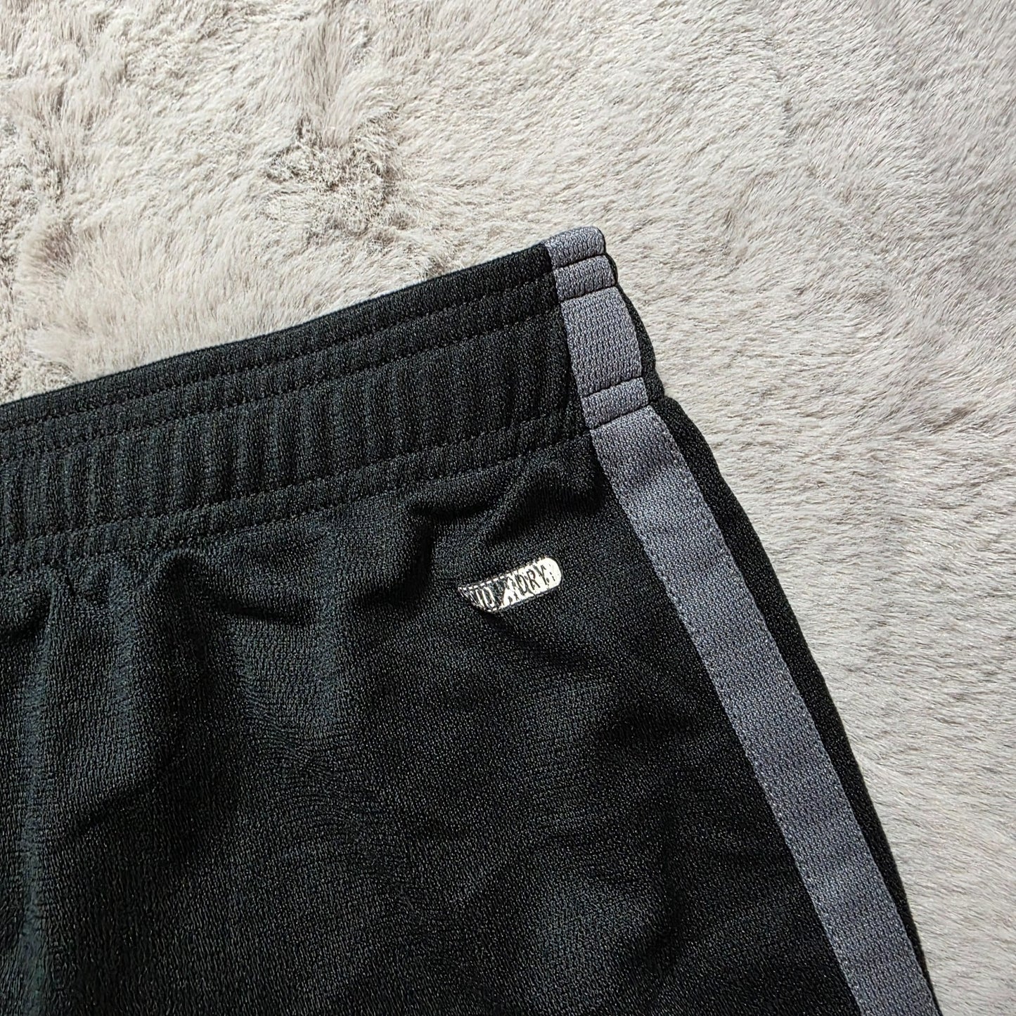 Champion Duofold Black Sports Shorts XXL W38 Polyester Gym Running Activewear