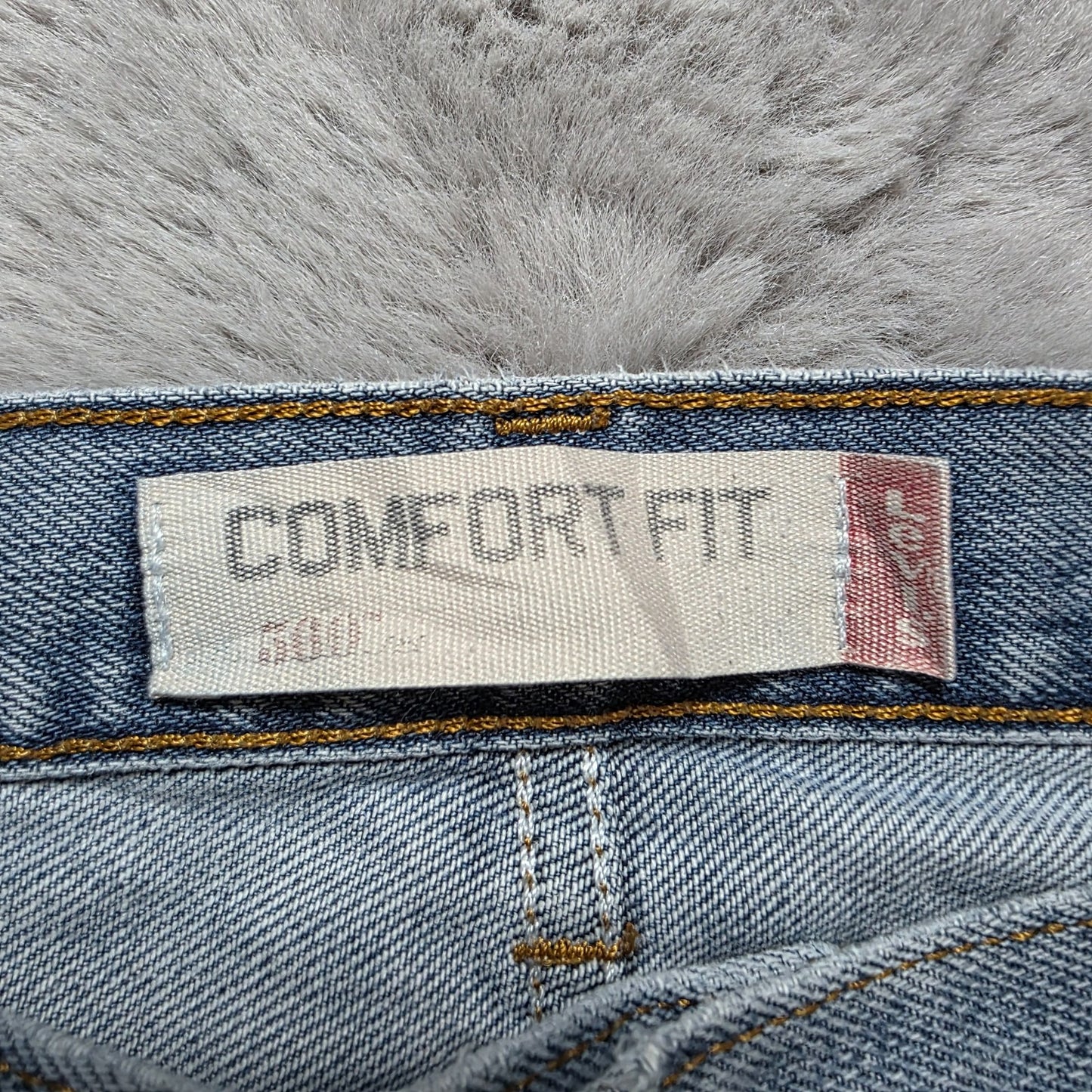 Levi's 560 Comfort Fit Jeans W36 L36 Light Wash Straight Leg Colombia Vintage 90