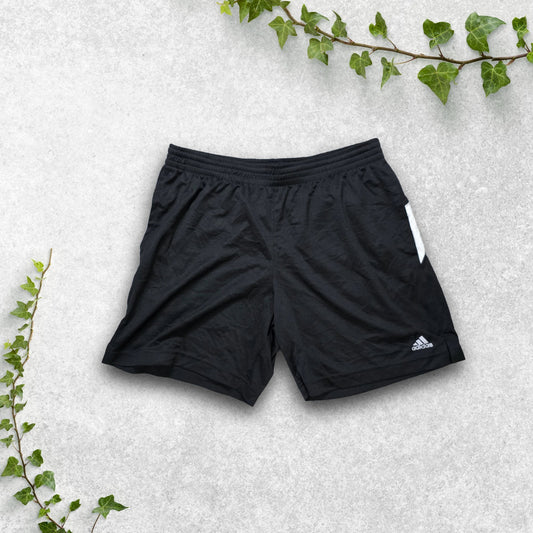 Adidas Climacool Shorts W28 Black White Trim Lightweight Running Training S 5–6