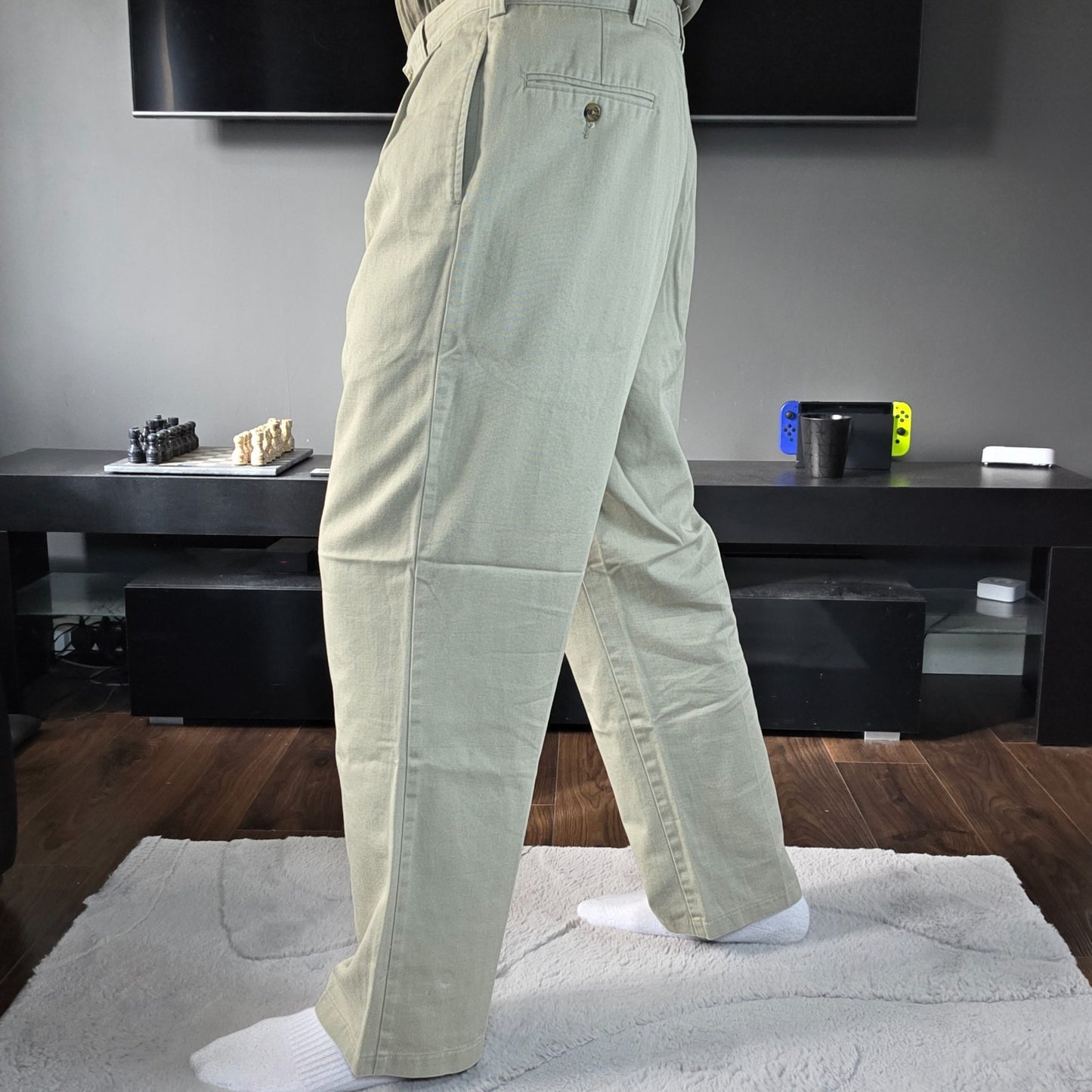 Tommy Hilfiger Beige Chino Trousers W38 L30 (Actual 36") Men’s 100% Cotton