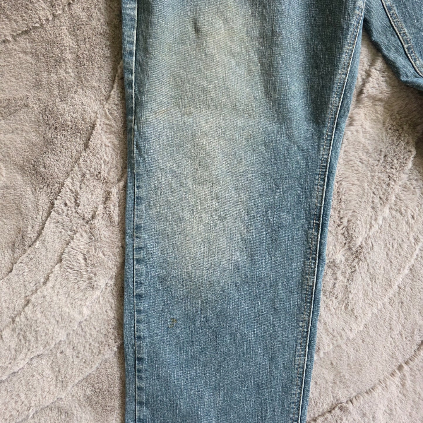 Denizen from Levi’s 231 Athletic Jeans W38 L30 Light Wash Straight Fit Faded Den
