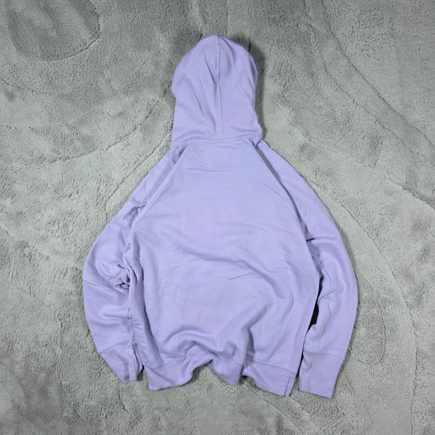 Champion Women’s Purple Hoodie Size M Regular Fit Logo Pullover LB55