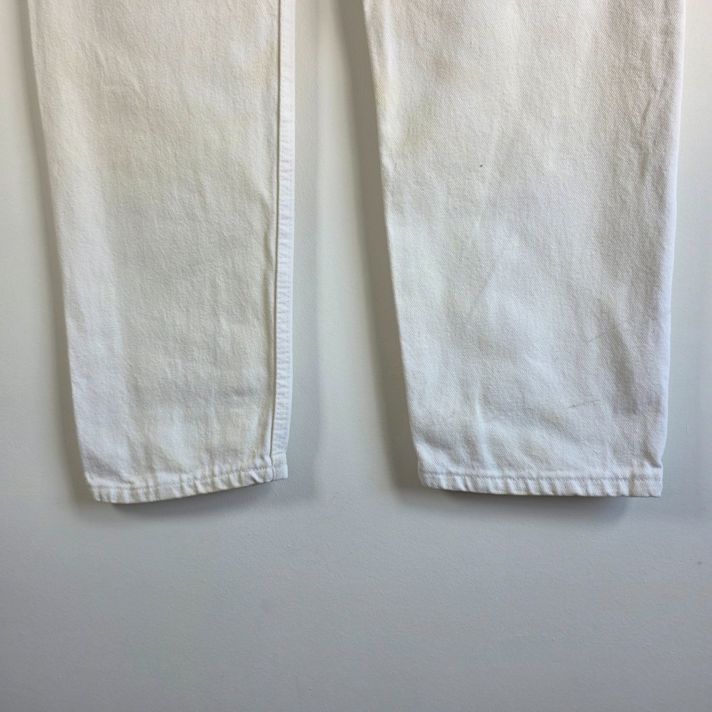 Levi’s 508 Jeans W29 L30 White Tapered Men’s Denim Button Fly Made in UK