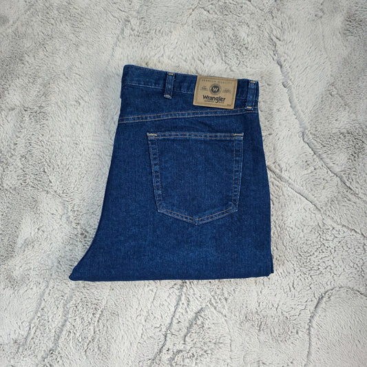 Wrangler Regular Fit Straight Leg Blue Jeans W40 L30 – Made in Mexico US Fabric