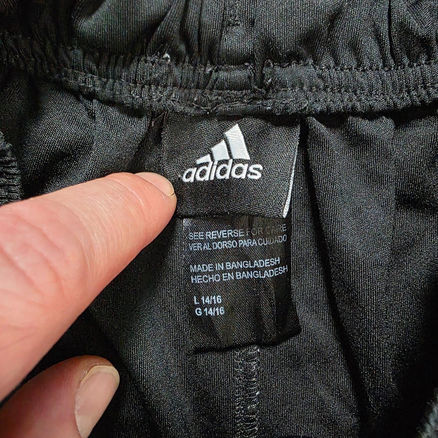 Adidas Women's Climalite Black Sports Shorts L 14/16 W26 Inseam 10"
