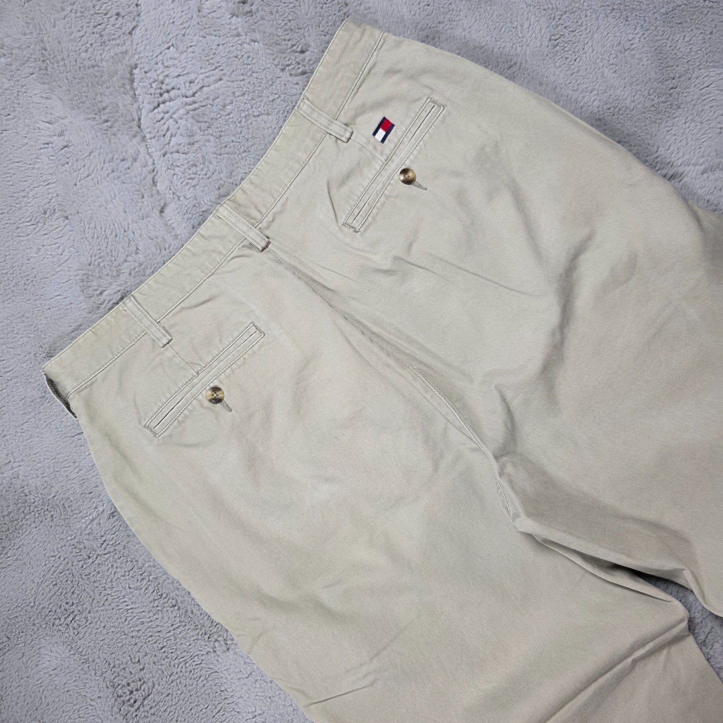Tommy Hilfiger Beige Chino Trousers W36 L32 100% Cotton Sri Lanka Smart Casual