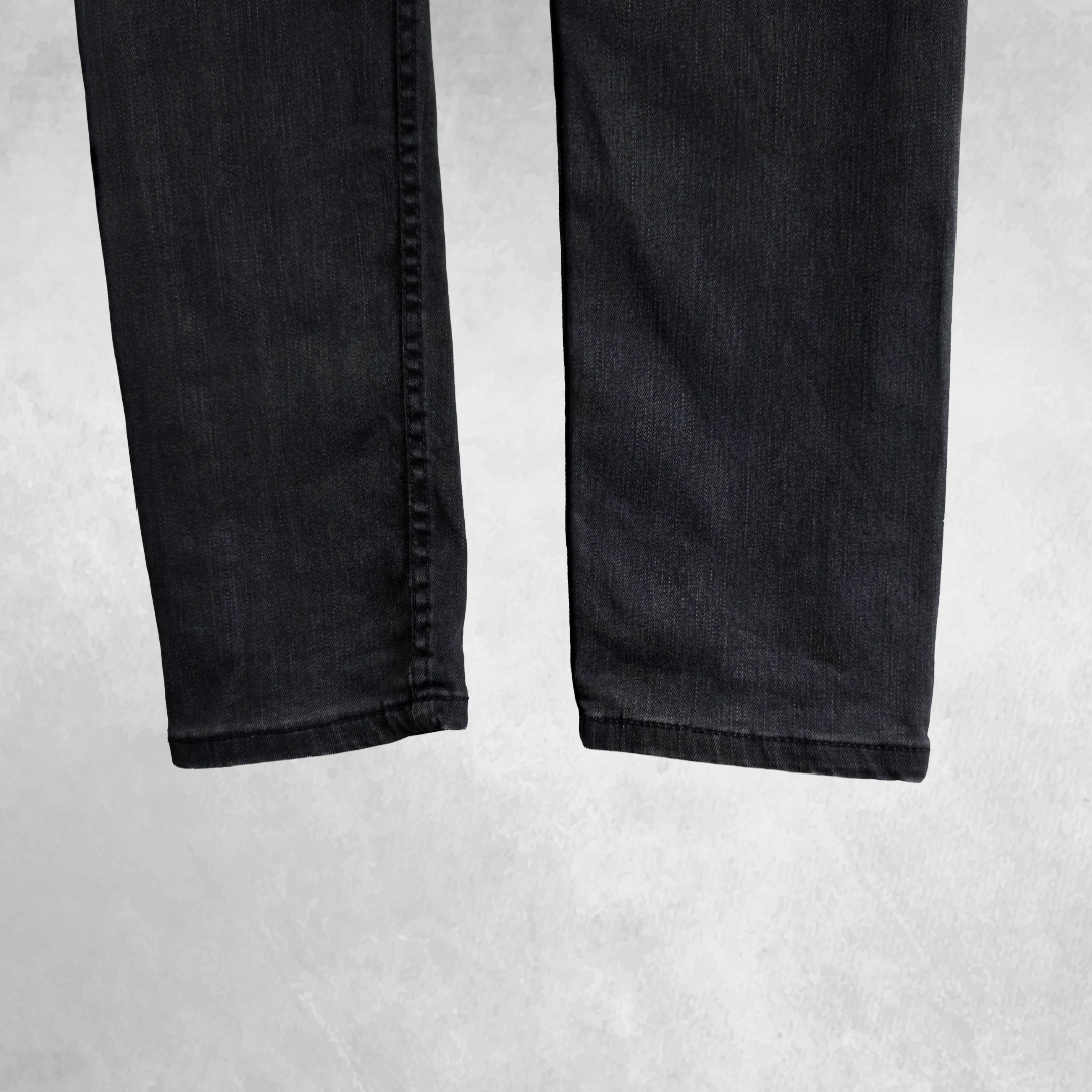 Levi’s 510 Skinny Jeans W34 L32 (W34 L34 Tagged) Black Stretch Denim Men’s