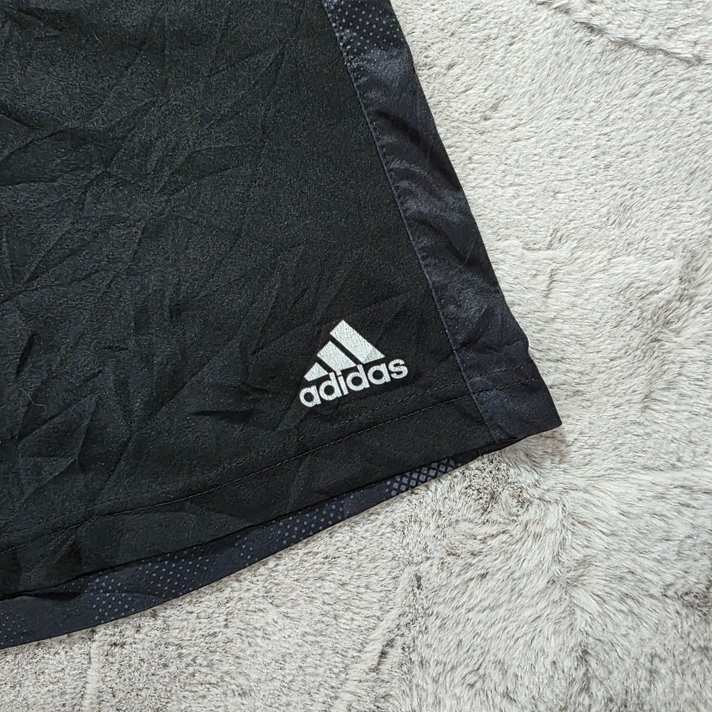 Adidas Women's Climalite Black Sports Shorts L 14/16 W26 Inseam 10"