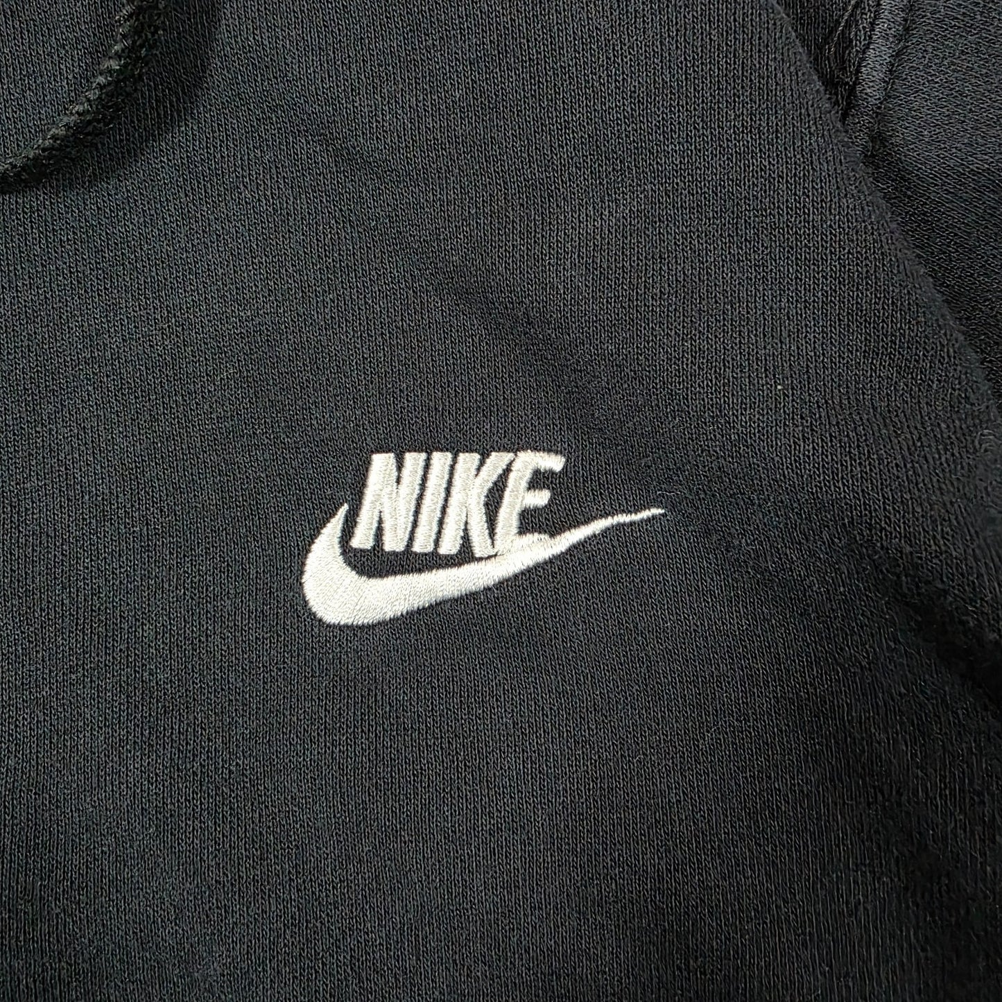 Nike Men’s Black Half Zip Hoodie Size L 🖤 Pullover Sweatshirt Kangaroo Pocket