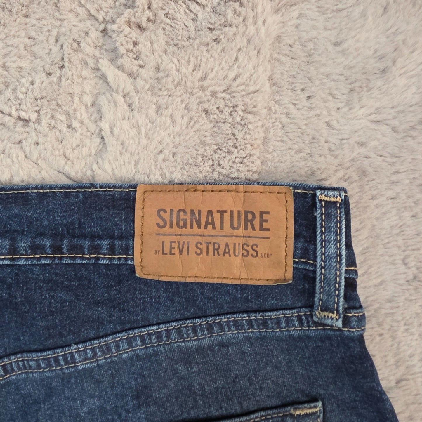 Levi’s Signature Relaxed Jeans Dark Blue W36 L29 Excellent Condition