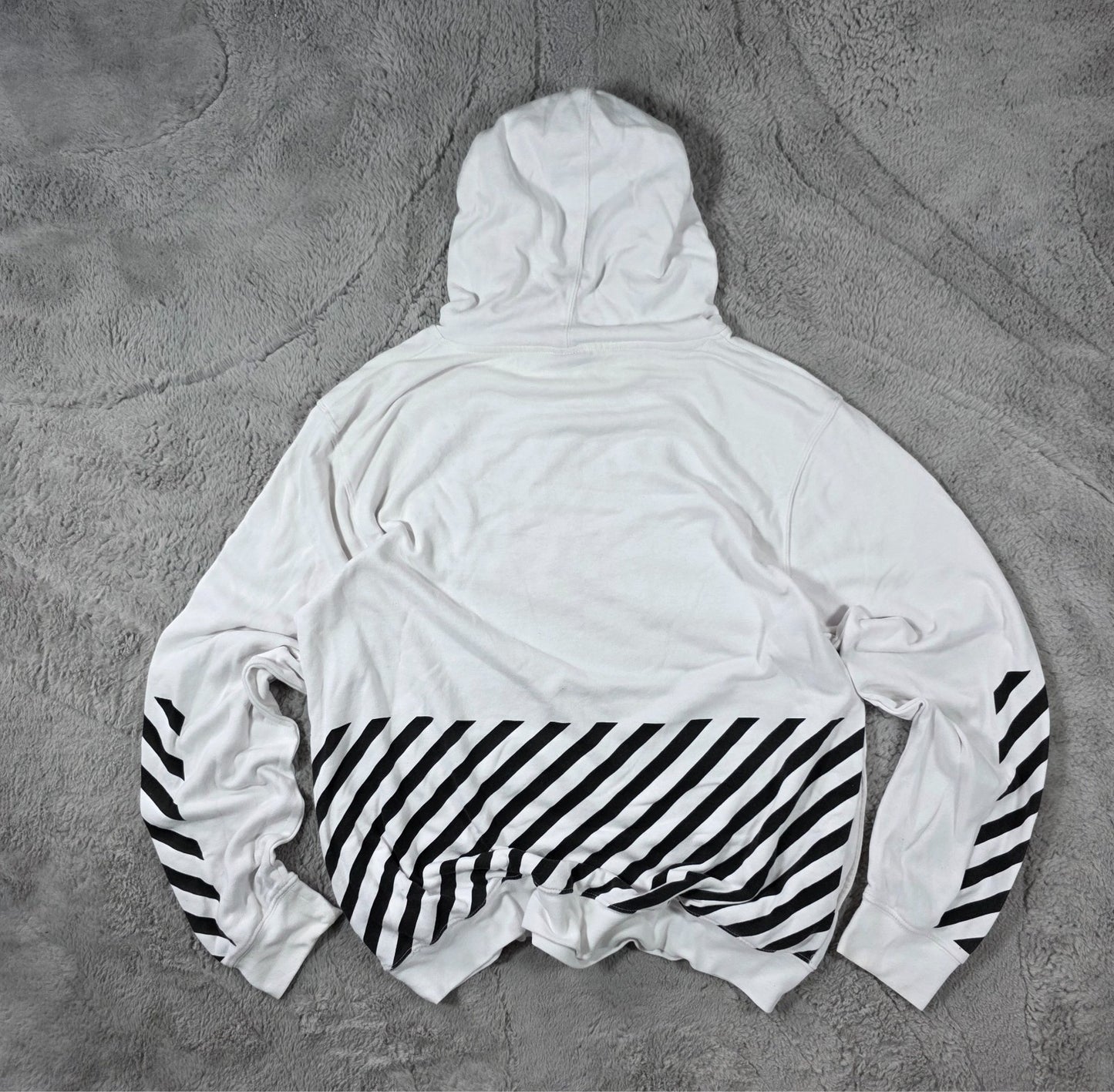 NBA Chicago Bulls Menโs White Hoodie 2XL ๐ Graphic Pullover Sweatshirt