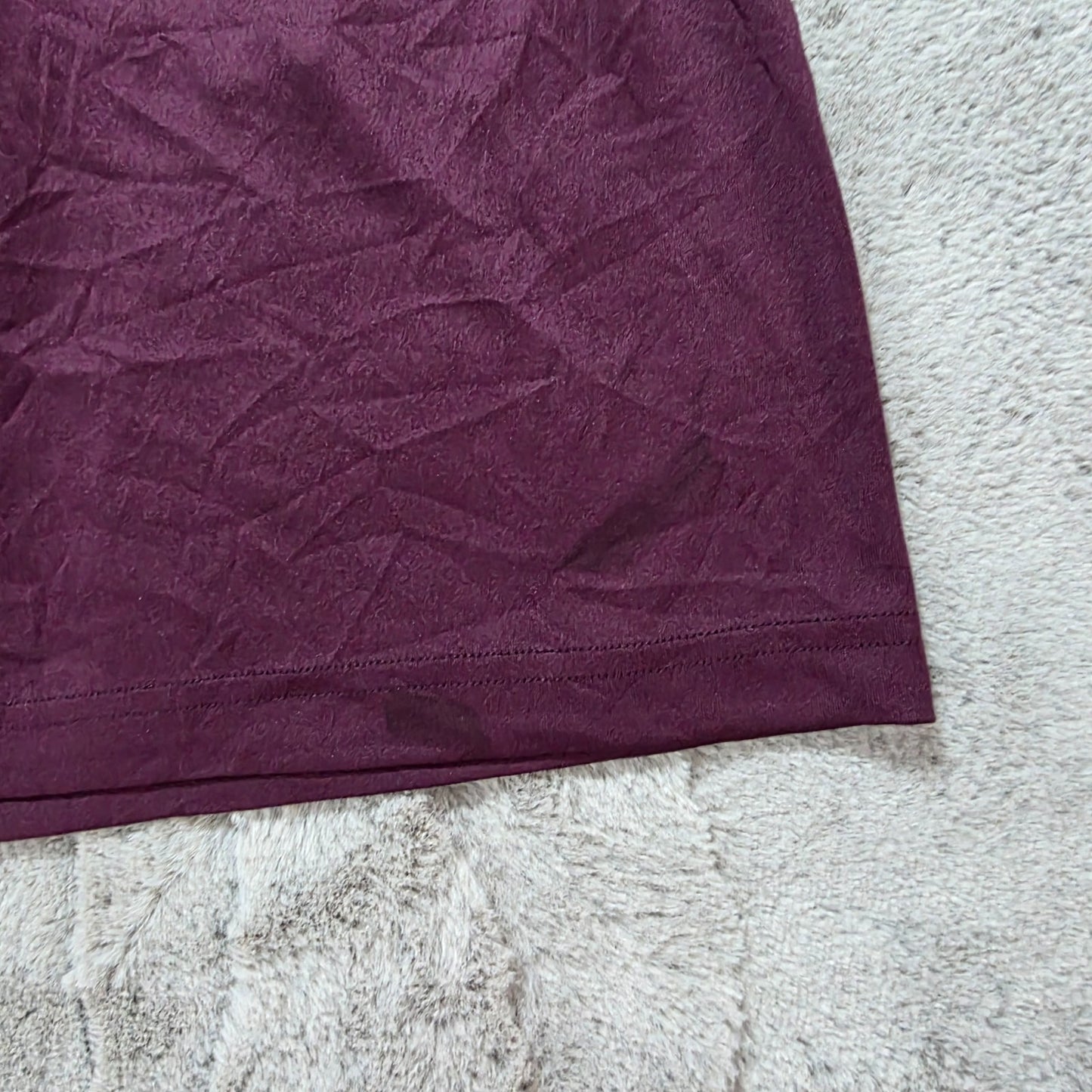 Under Armour Maroon Sports Shorts Size XS W25 Gym Running Training Loose Fit