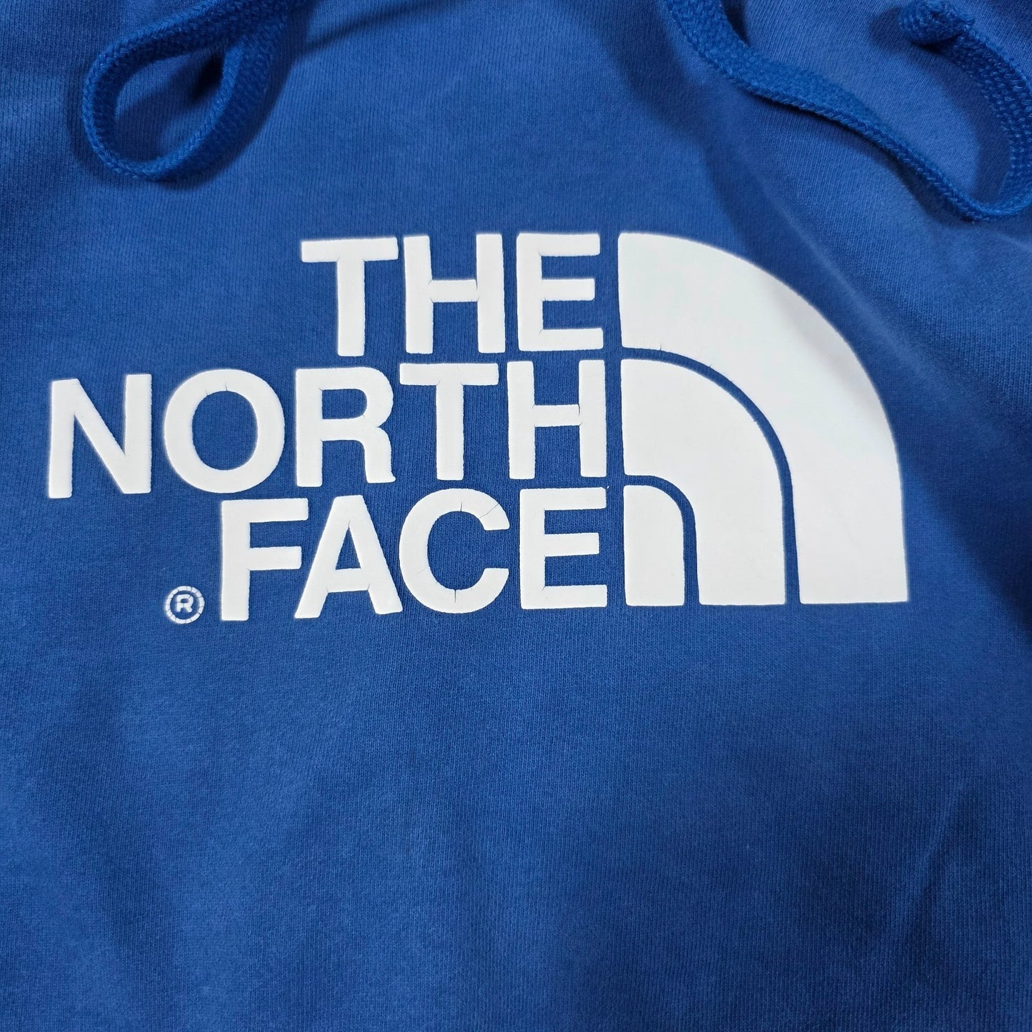 The North Face Blue Logo Pullover Hoodie Men’s Size S Sweatshirt