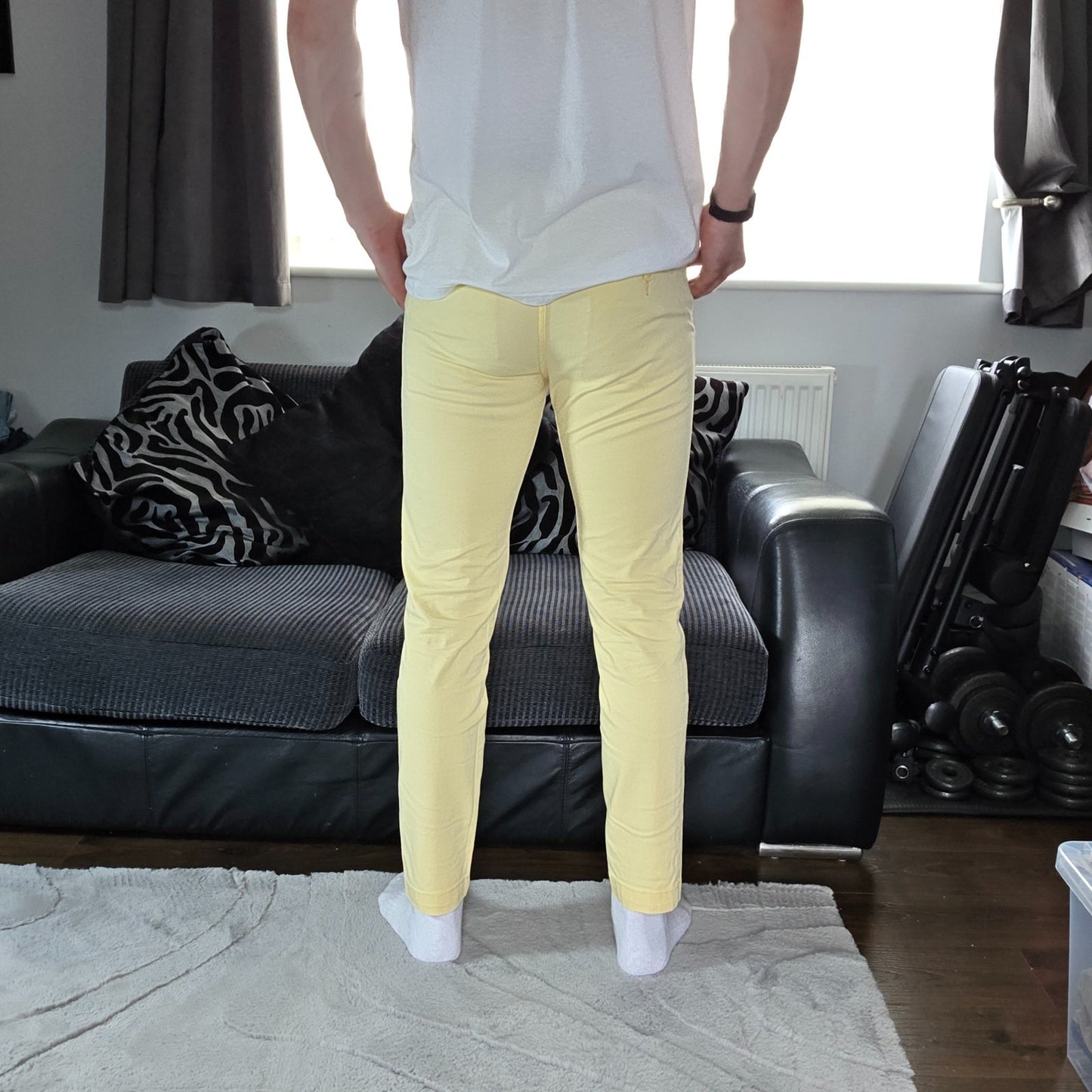 Levi's XX Chino Standard Taper Yellow Chinos W30 L30 (Tagged W29 L32)