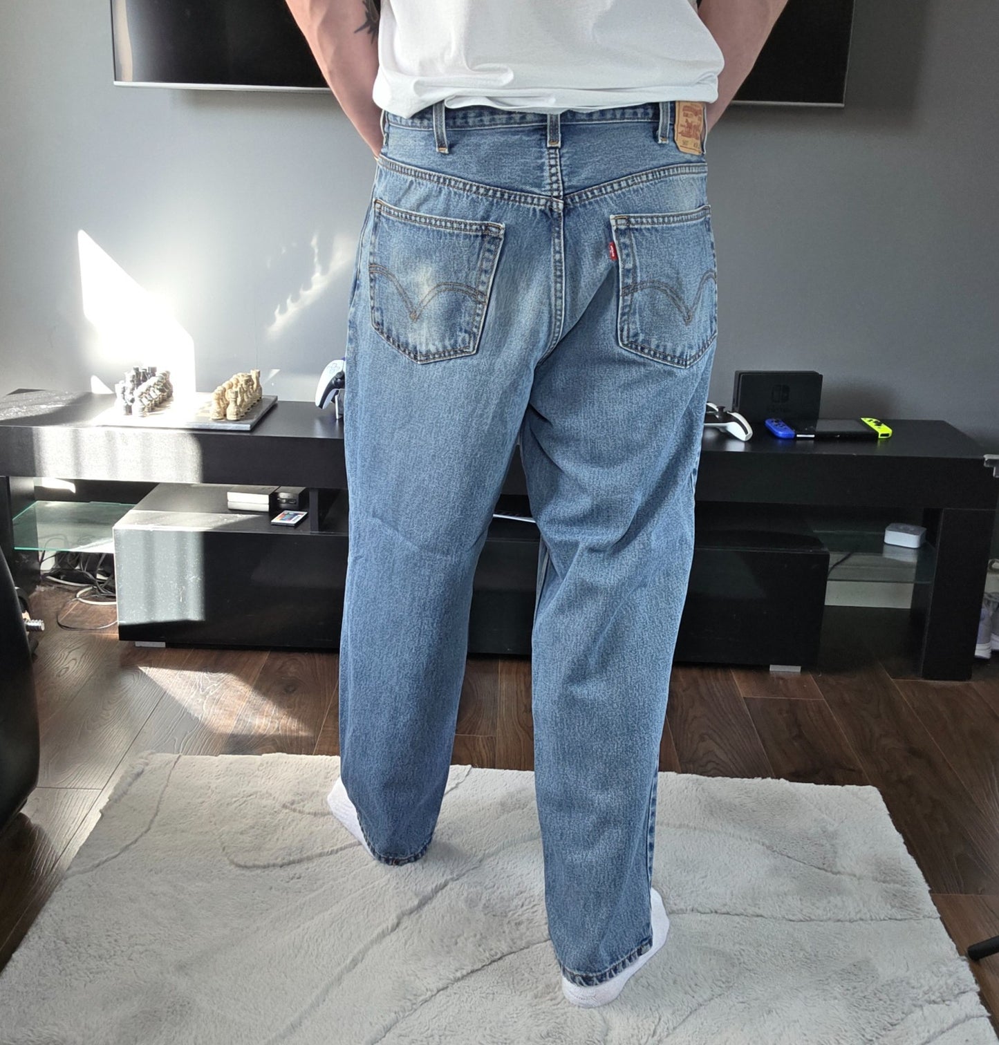 Levi’s 560 men’s tapered jeans light blue W38 L30 comfort fit