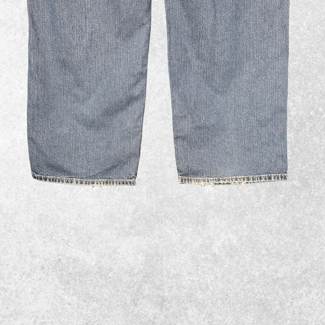 Nautica Carpenter Jeans W40 L33 (34L) Relaxed Fit Blue Denim Workwear Men’s