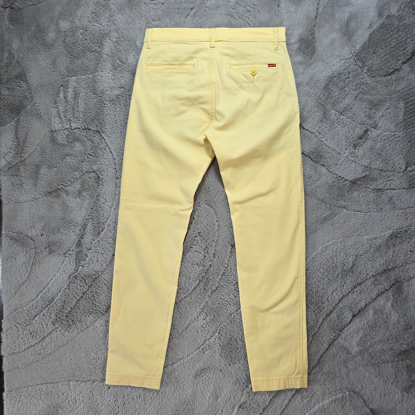 Levi's XX Chino Standard Taper Yellow Chinos W30 L30 (Tagged W29 L32)