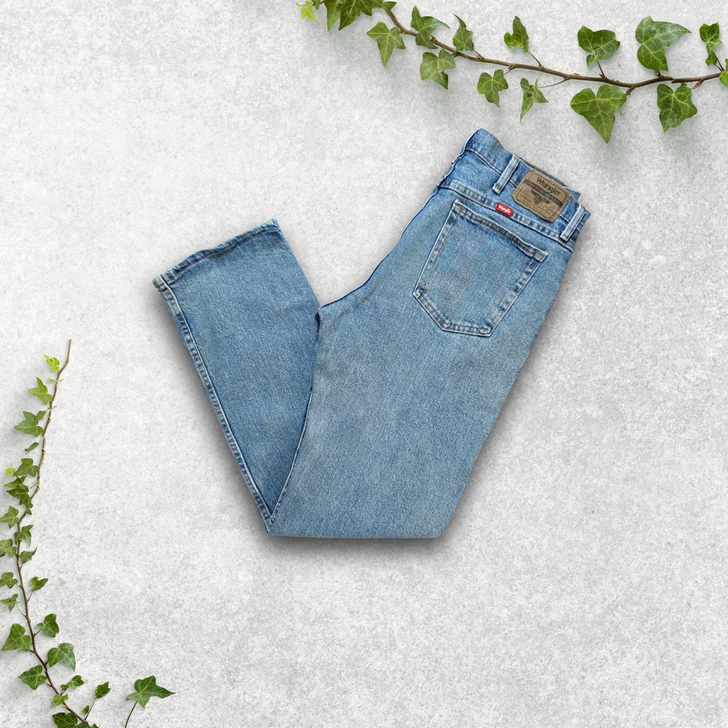 Vintage Wrangler Premium 1096FXVDB Straight Leg Jeans W34 L32 Made in Mexico