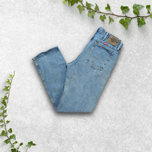 Vintage Wrangler Premium 1096FXVDB Straight Leg Jeans W34 L32 Made in Mexico