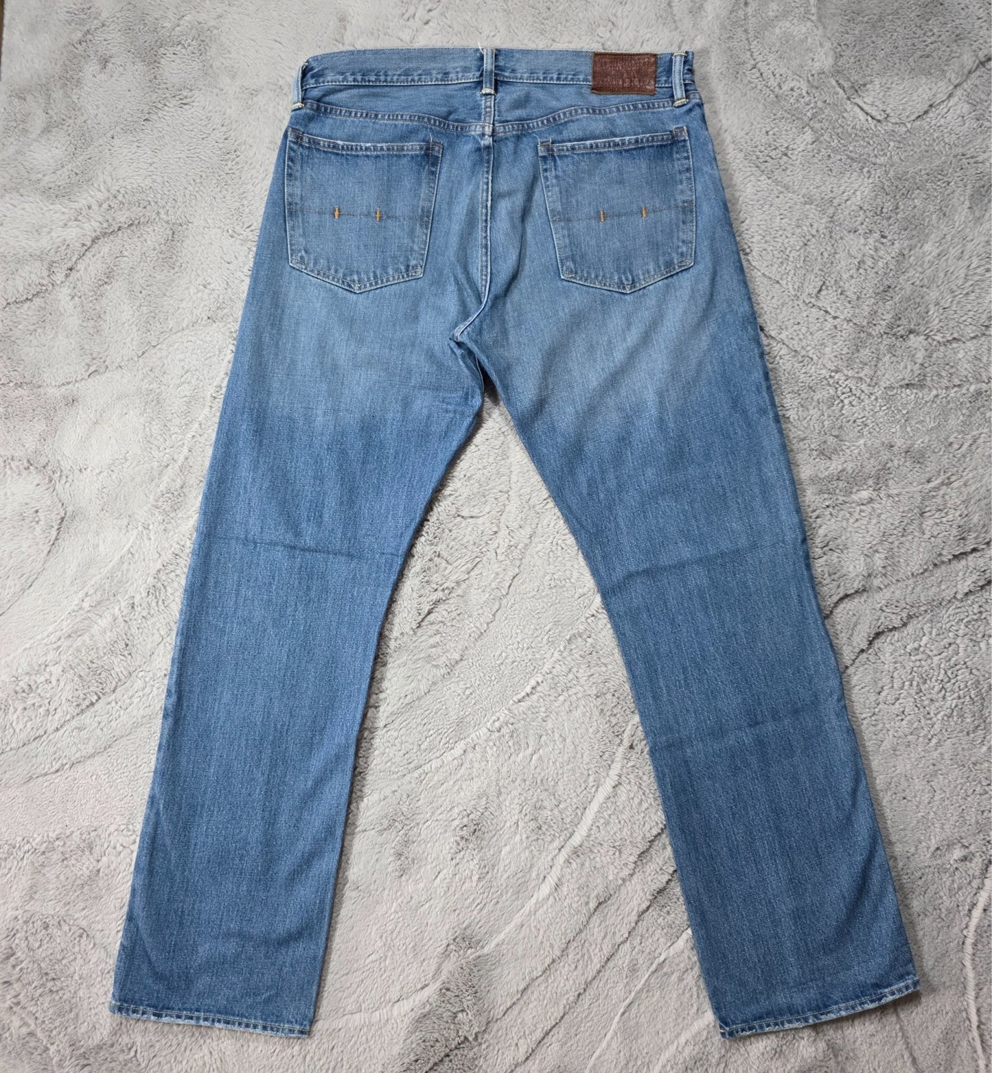 Polo Ralph Lauren Classic 867 Blue Straight Jeans W36 L34 Men’s USA Fabric