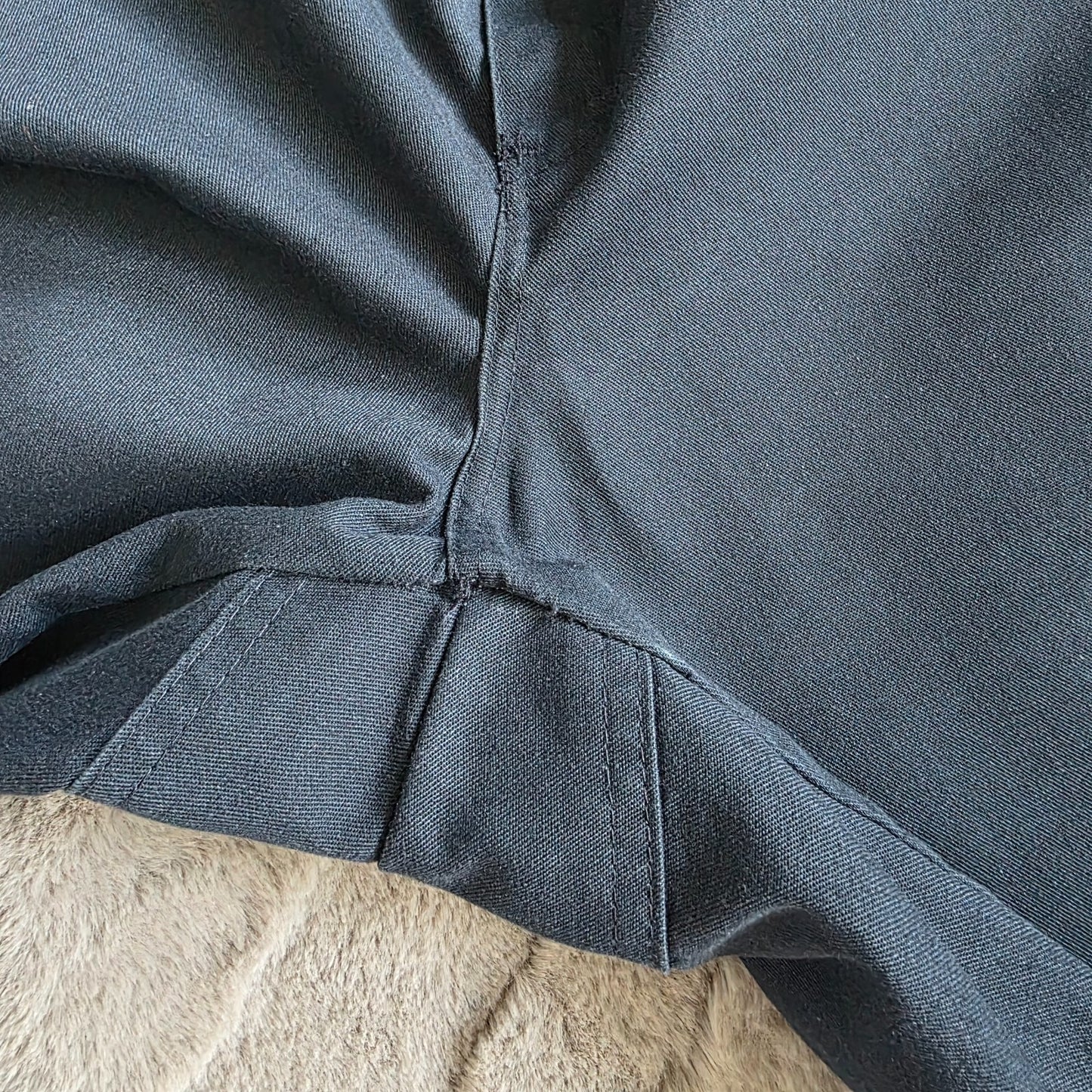 Dickies Flex Utility Shorts W40 Navy Blue Workwear Relaxed Fit Poly Cotton DS21