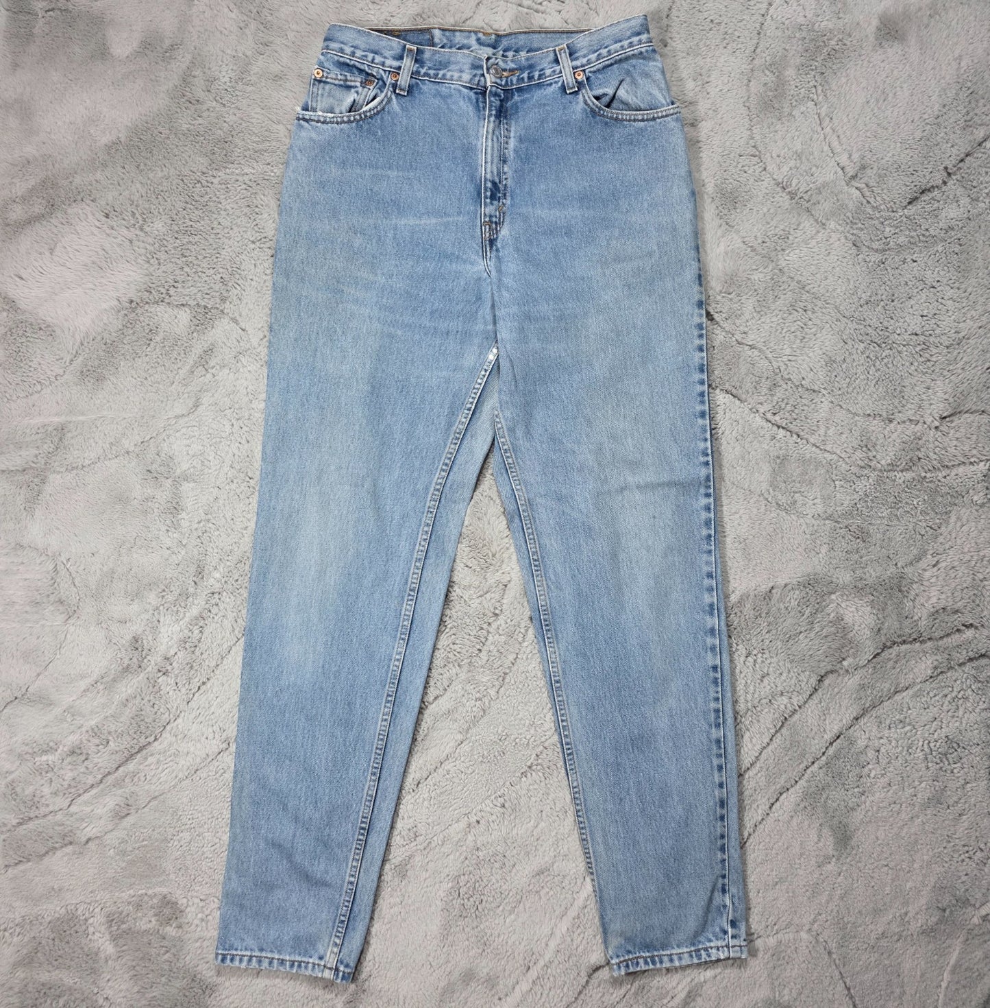 Levi’s 550 Women’s Jeans Vintage 90s Stonewash High Rise Relaxed Taper W30 L34