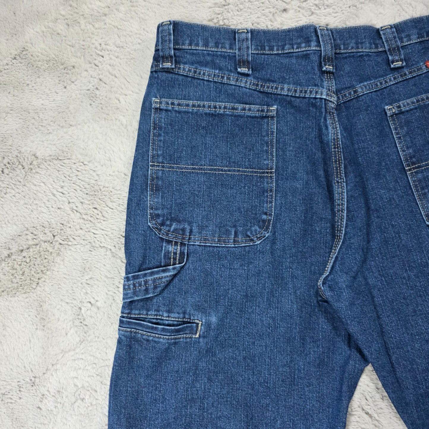 Wrangler Carpenter Jeans 1094LXWDV Blue Straight Leg W36 L32 Men’s Nicaragua