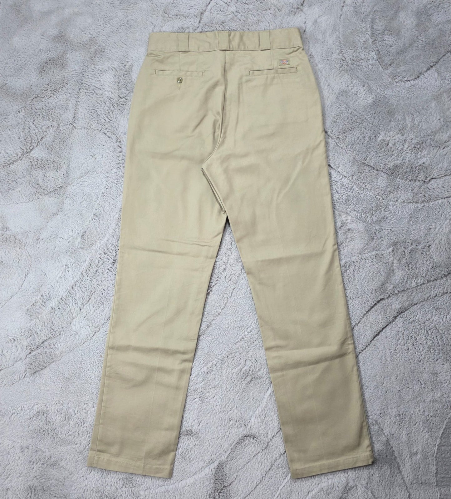Dickies 874 Women’s Straight Fit Beige Trousers Size 8L (Fits UK 10–12) Workwear