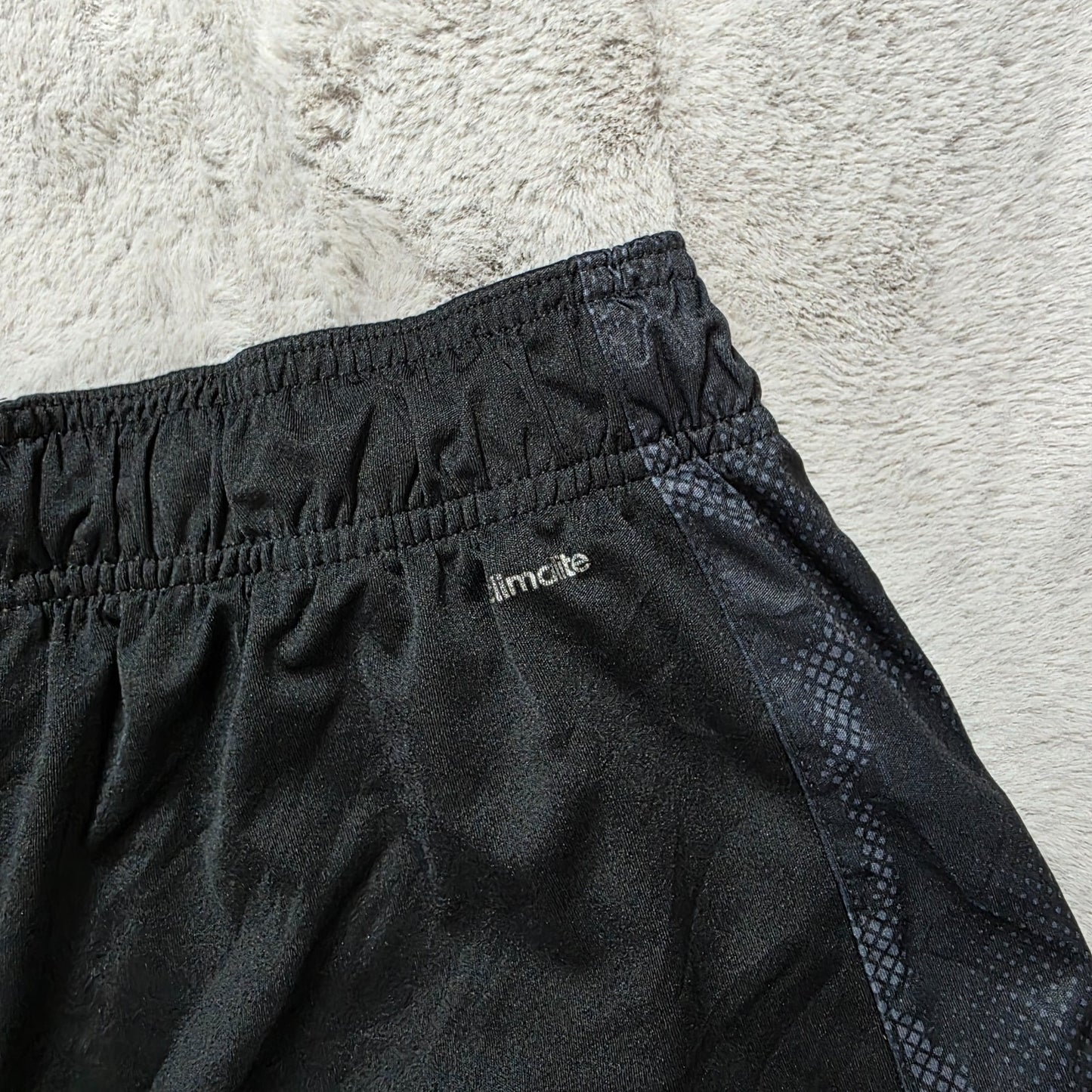 Adidas Women's Climalite Black Sports Shorts L 14/16 W26 Inseam 10"