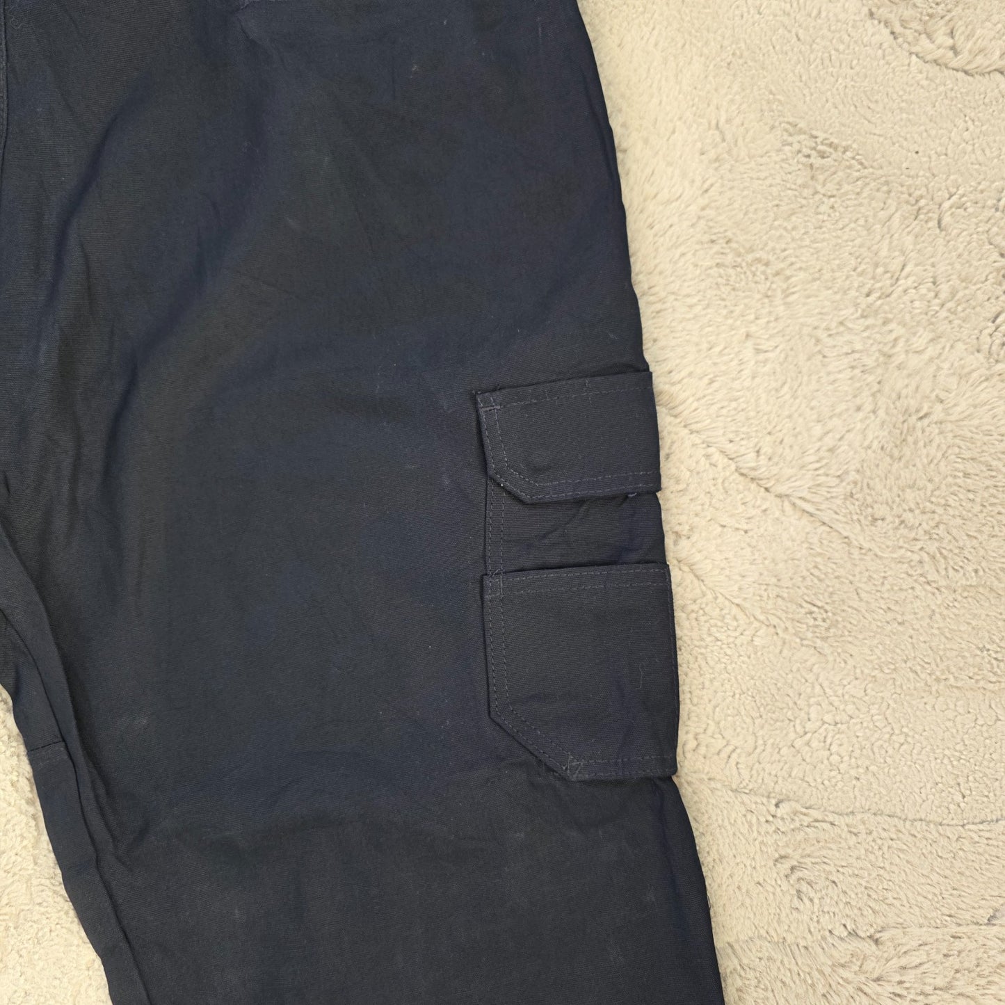 Wrangler Workwear Cargo Pants W40 L26 Blue Straight Leg BNWT Mexico Men’s