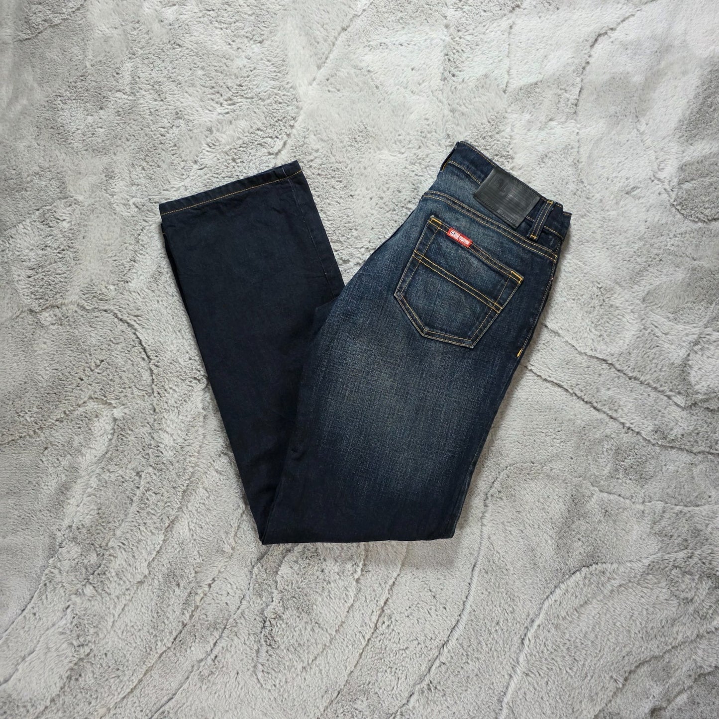 Vintage Polo Jeans Co Ralph Lauren Men's Saturday Jeans W29 L31 Dark Wash Denim