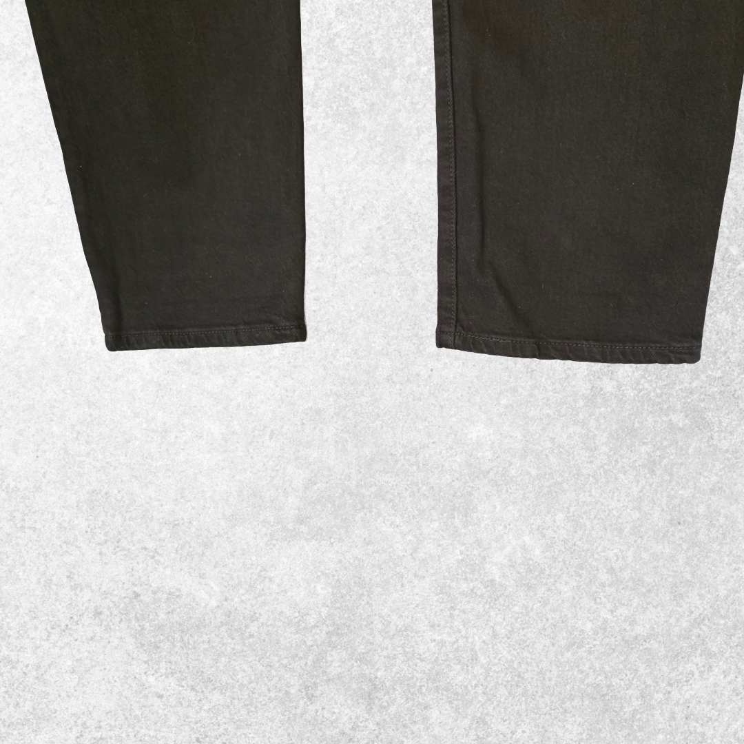 Levi’s 501 Straight Jeans W33 L26 (Tag W32 L26) Black Stretch Button Fly Men’s