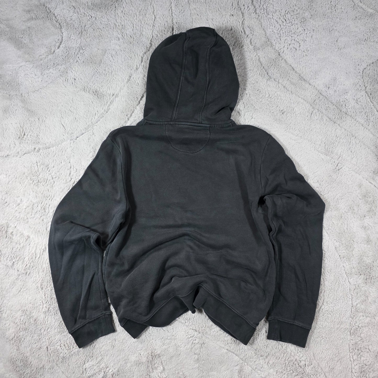 NFL Broncos Men’s Black Hoodie 🏈 Camo Logo Pullover Sweatshirt Size M (Est.)