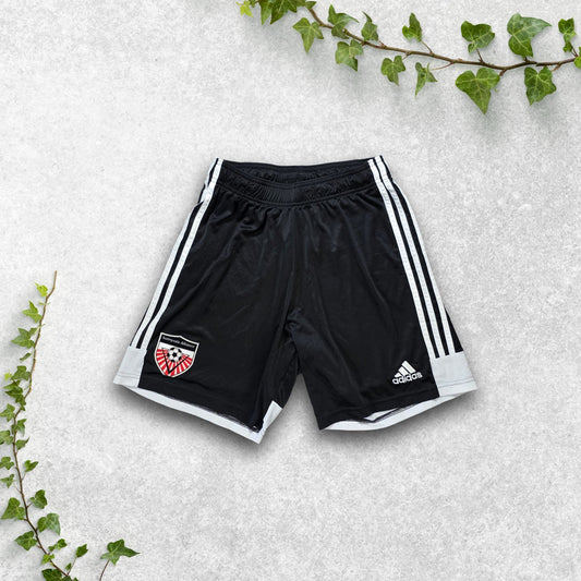Adidas AEROREADY Sunnyvale Alliance Black Shorts Size M W26 Football Gym
