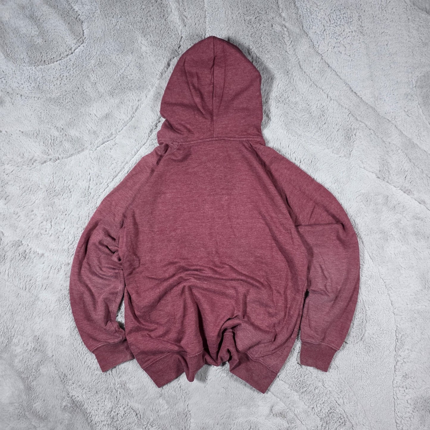 The North Face Women’s Half Dome Pullover Hoodie Burgundy Size L Logo Sweatshirt