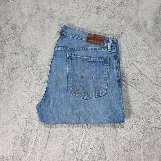 Polo Ralph Lauren Classic 867 Blue Straight Jeans W36 L34 Men’s USA Fabric